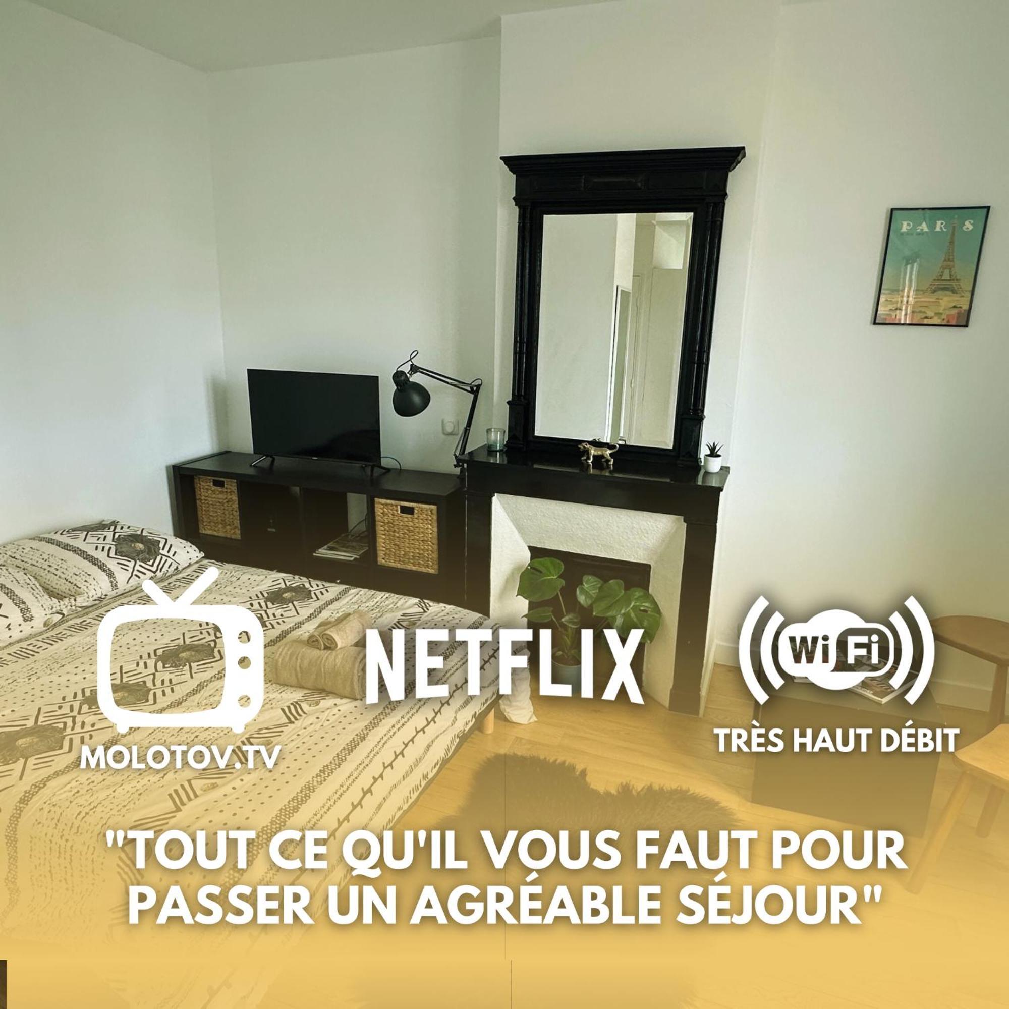 Charmant Studio Au Coeur Du 18E Apartment Paris Exterior photo